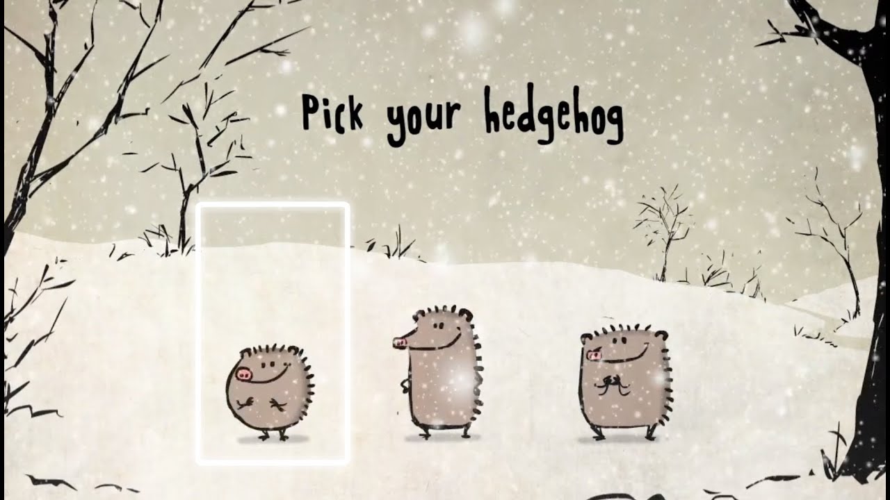 Singing Christmas Hedgehogs