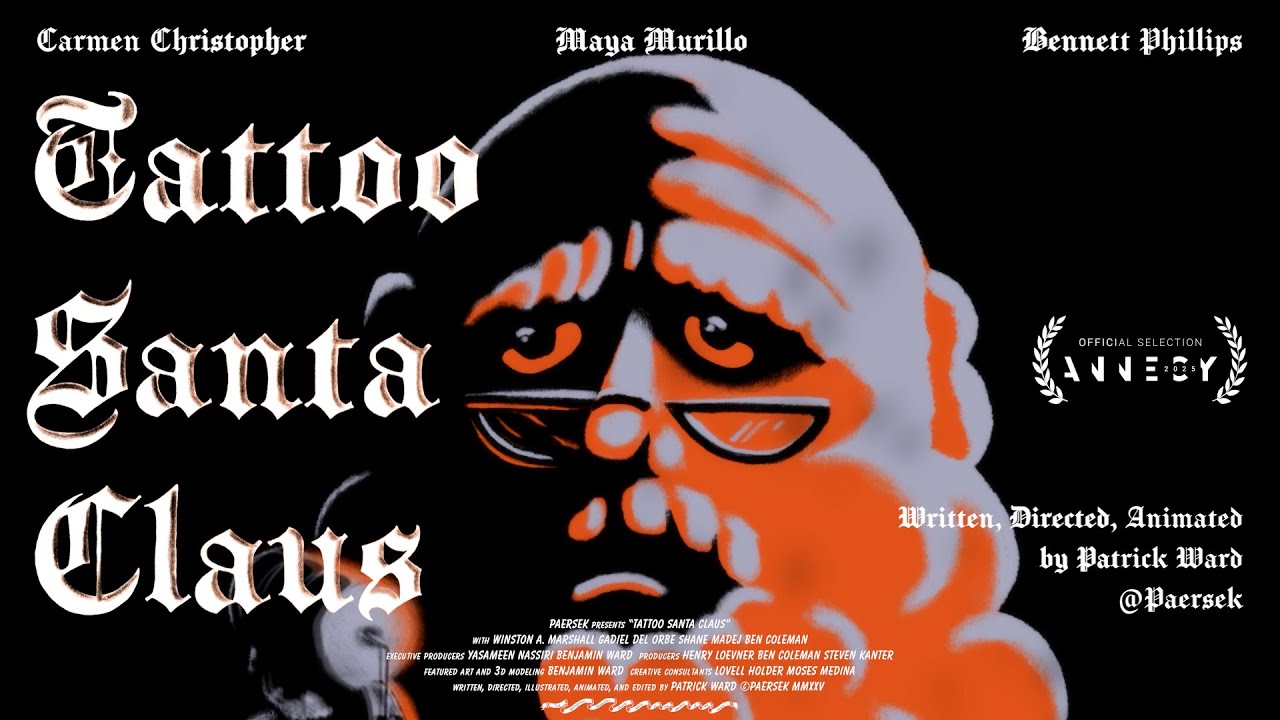Tattoo Santa Claus