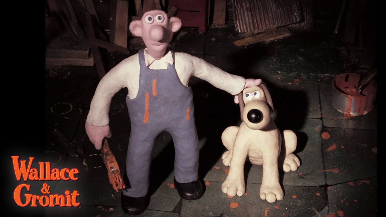 Wallace & Gromit-A Grand Day Out Building a Rocket Clip